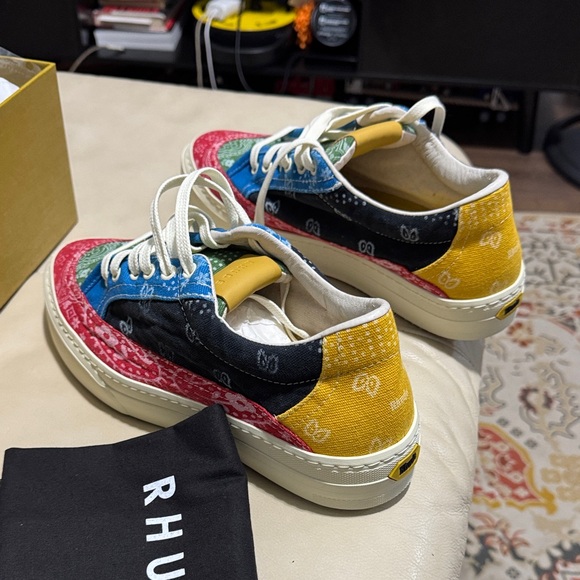 Rhude Colorful Kids Sneakers - Red, Blue, Yellow - Picture 1 of 10